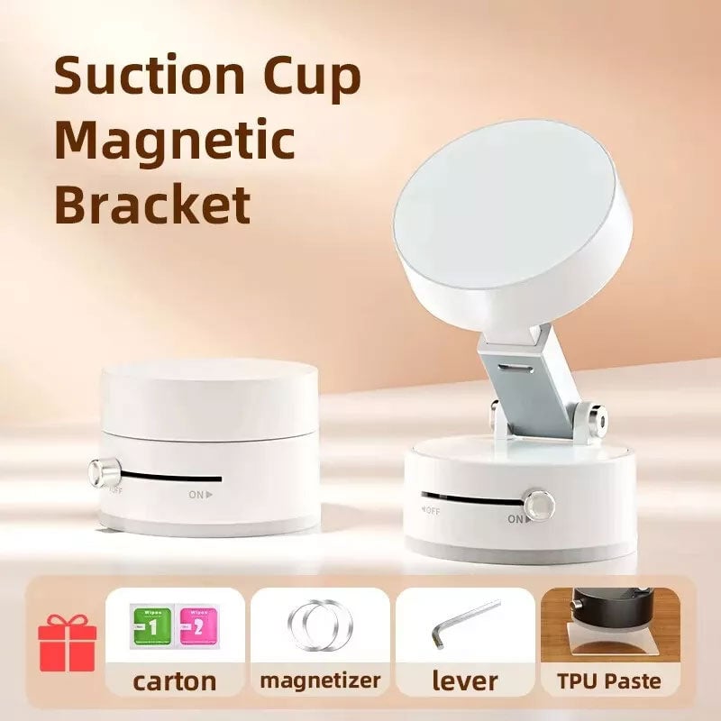 New Year Vacuum Suction Magnetic Phone Stand