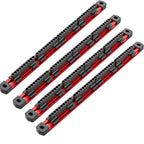 Pro-Series Aluminum Magnetic Hex Bit Organizer | 40-Slot 1/4" Drive Holder