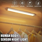 Punch-free Smart Sensor Magnetic Rechargeable LED Lights