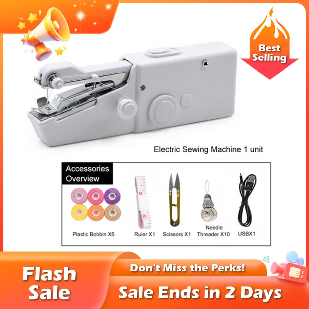 Flash Sale ! Almost Gone- Portable Handheld Sewing Machine