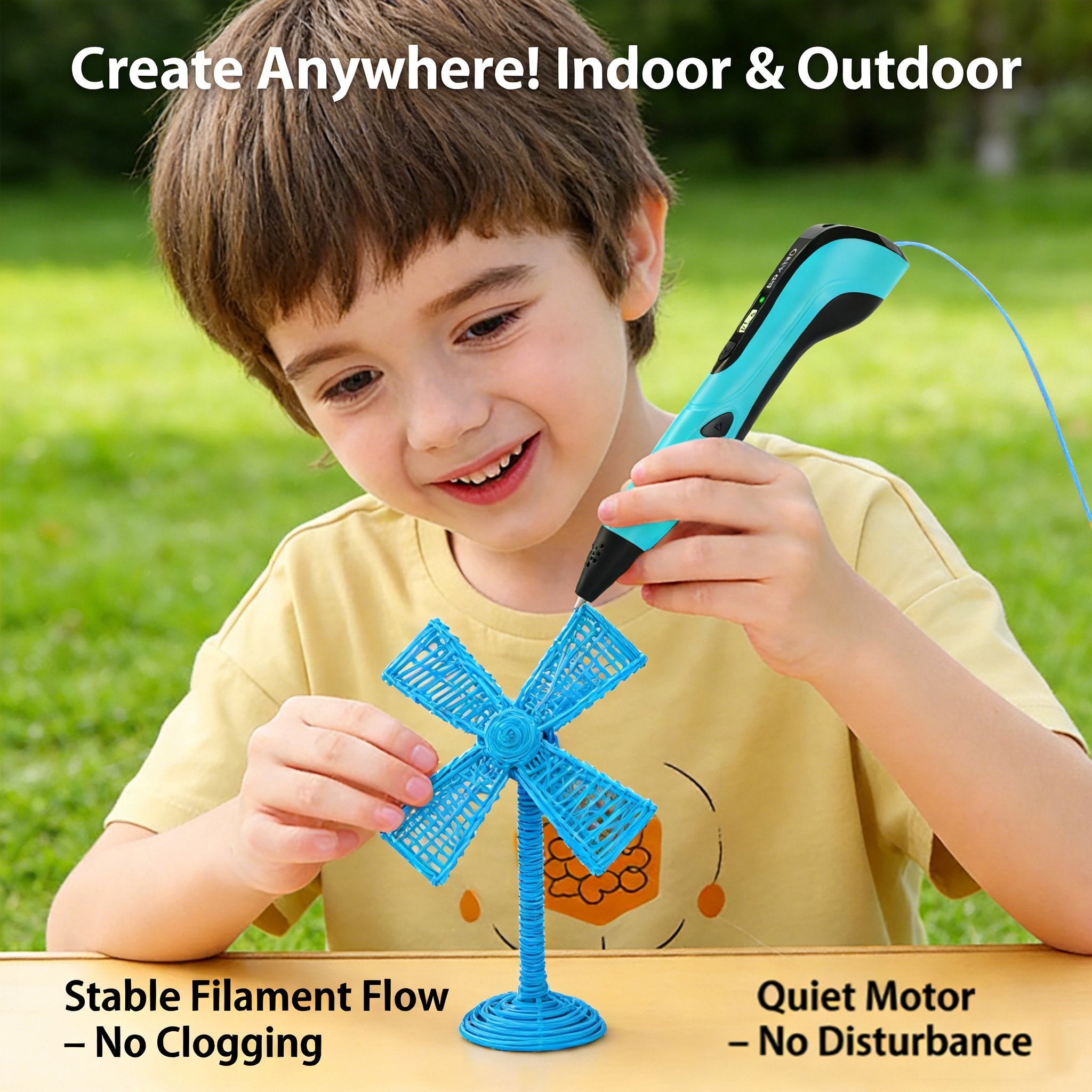 3D Printing Pen for Kids – Educational DIY Drawing Tool