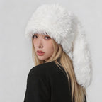 Winter - Cute Long Bunny Ear Plush Hat