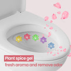72 Flowers Toilet Cleaner Gel Stamp