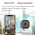 Crystal-clear security 2K camera Color Night Vision 24/7 Recording & Smart Alerts Easy Install