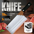 NOW ! Forged Sharp and Durable Kitchen Knife – Professional Edge, Ergonomic Handle & Easy Maintenance