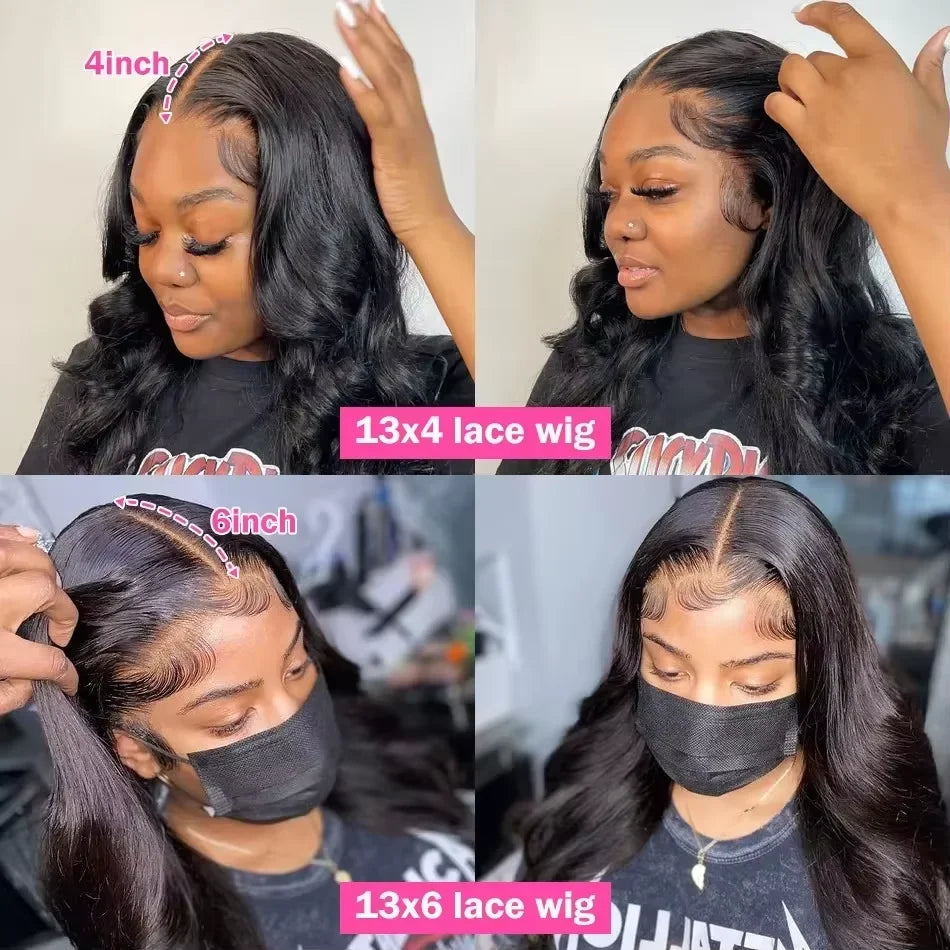 Body Wave HD Lace Front Human Hair Wig