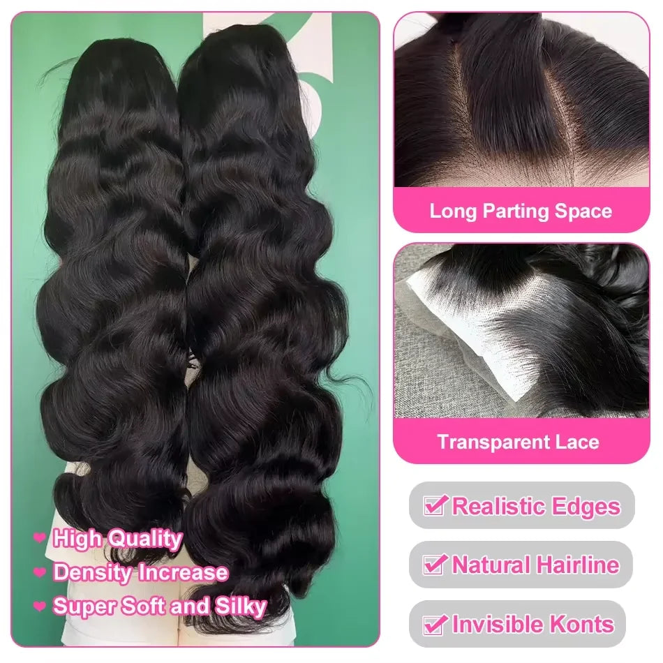 Body Wave HD Lace Front Human Hair Wig