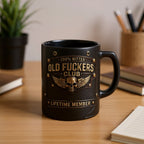 OLD FUCKERS CLUB™ MUG - 100% Bitter. Lifetime Member