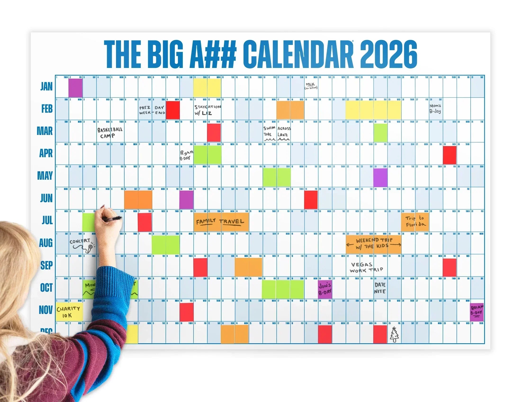 The Big Bright Calendar Kit