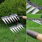 Half Price - 4/5/6/7 Tooth Carbon Steel Garden Hand Rake