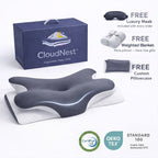 CloudNest™ Ergonomic Alignment Sleep Pillow