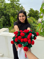 Flash Sale - Premium Rose/Sunflower Bouquet Blanket