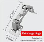 Is ending soon Easy installation of bridge-shaped door hinges -Cabinet hinges