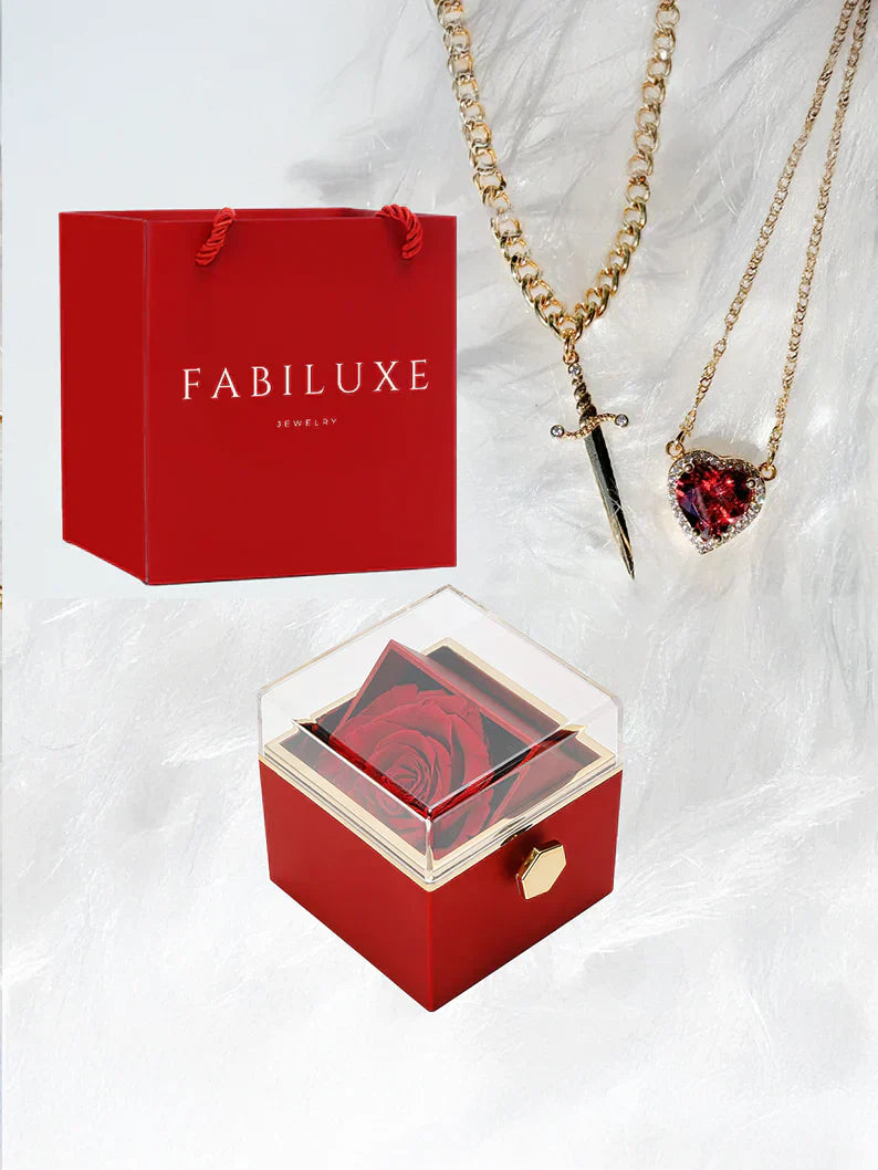 Mother's Day Sale Eternal Rose Box - W/ LoveKnight Necklace