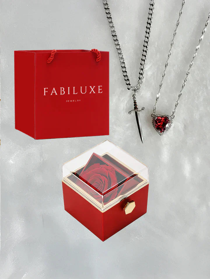 Mother's Day Sale Eternal Rose Box - W/ LoveKnight Necklace