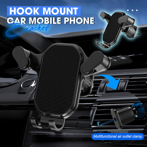Hook Mount Car Mobile Phone Bracket