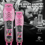 Cordless Electric Hair Clippers Set