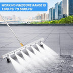4000 PSI Ultra Water Pressure Chassis Pressure Cleaner Water Broom