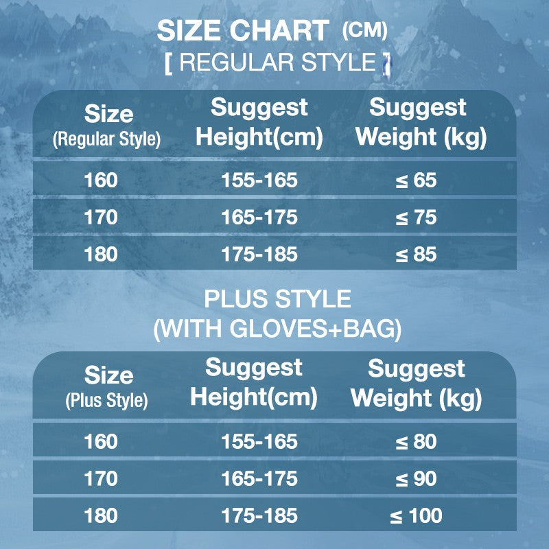 Winter Specials Winter Outdoor Riding Insulated Full-Body Suit