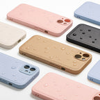 Leather Grain Phone Case for iPhone