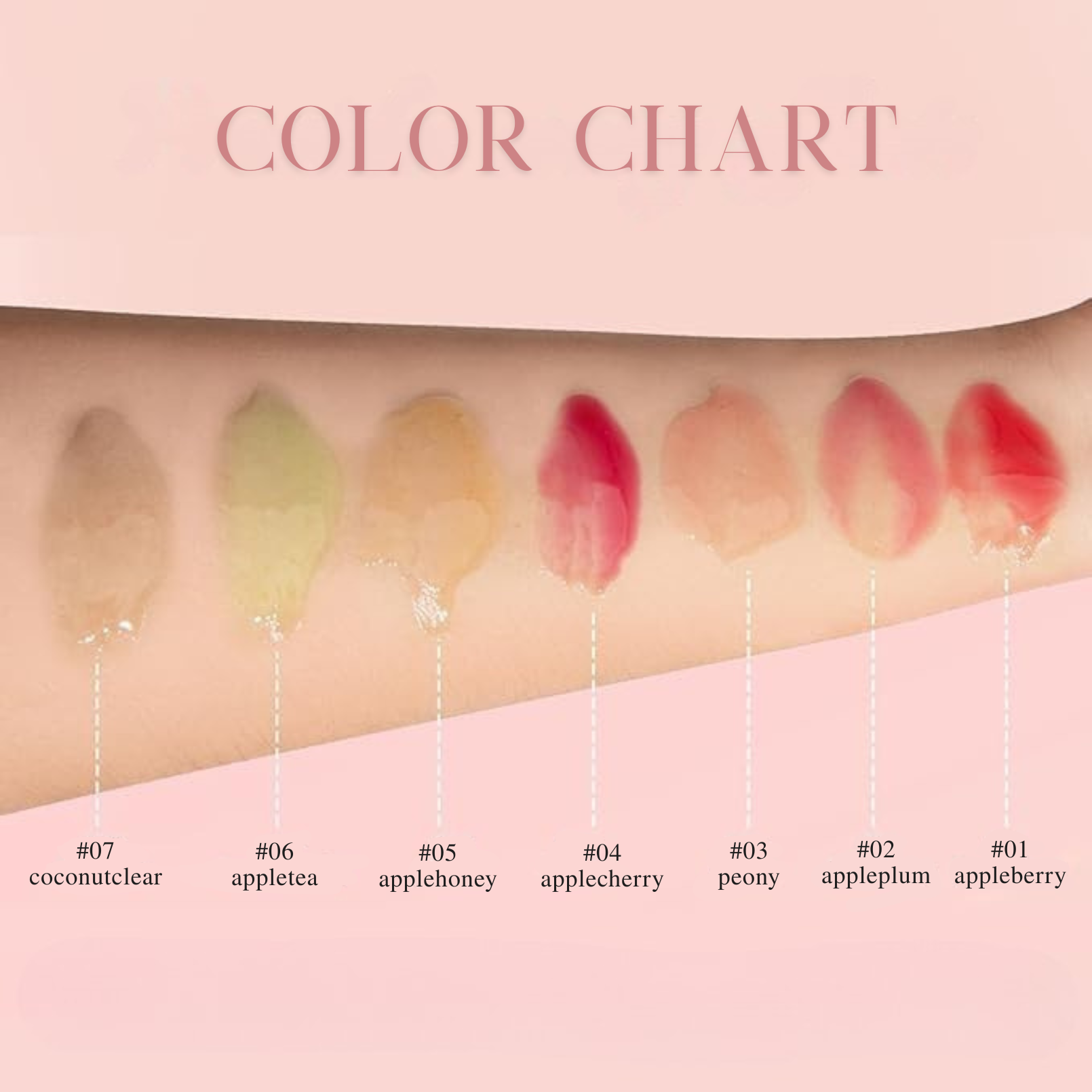 Korean Hydrating Lip Stain Oil
