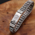 Six Character Truth-Prayer Wheel Bracelet