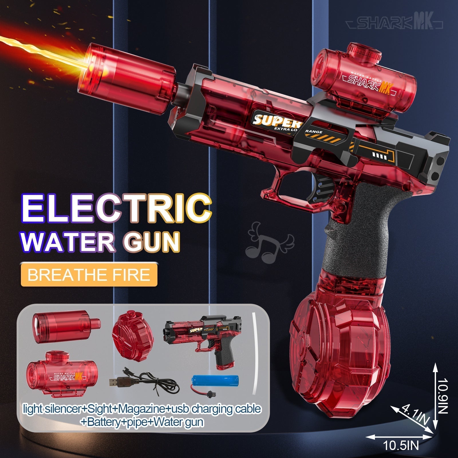 Summer Discount Fast Mode Ice Explosion Pistol Water Gun
