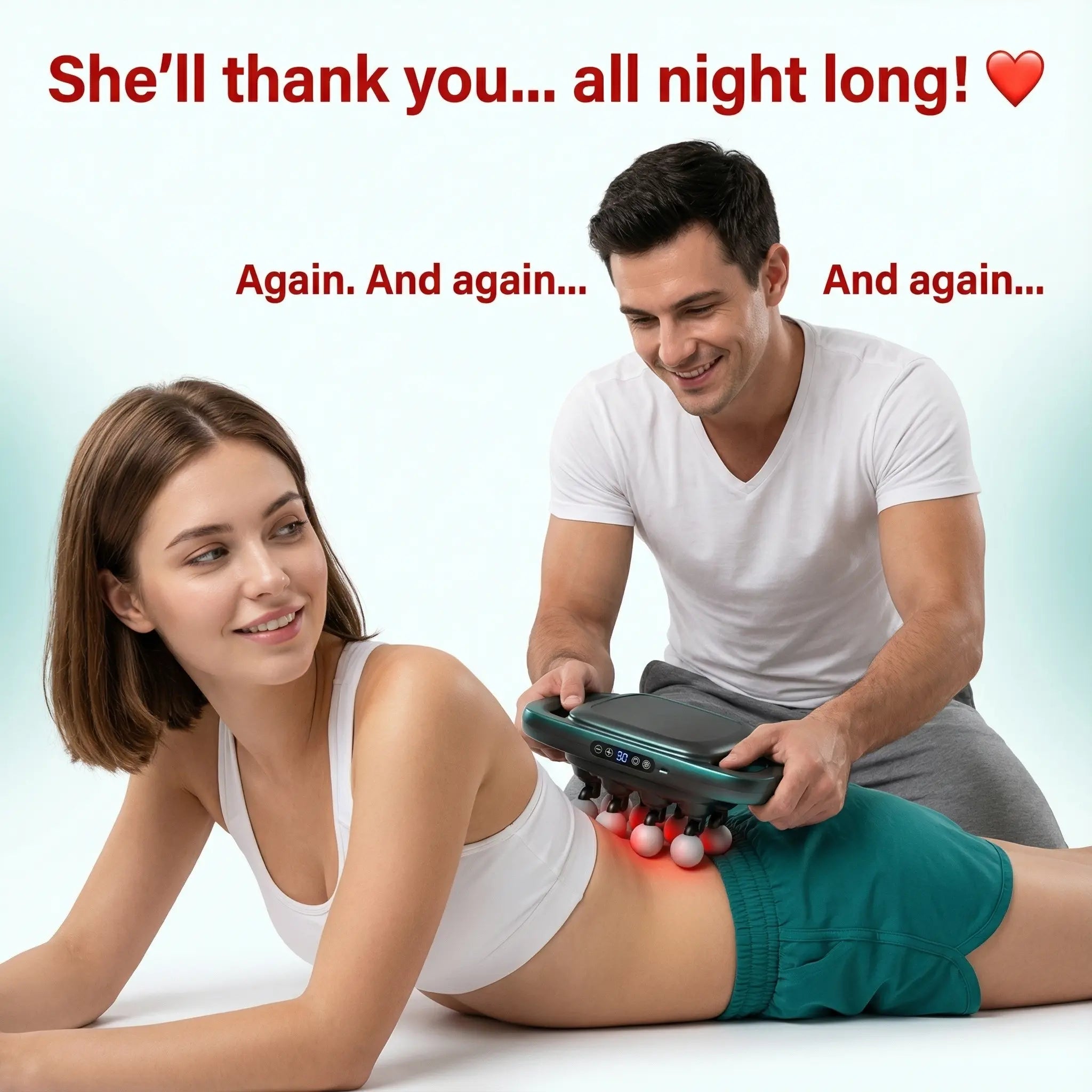 ReviFlex™ 16-Head Deep Tissue Massager