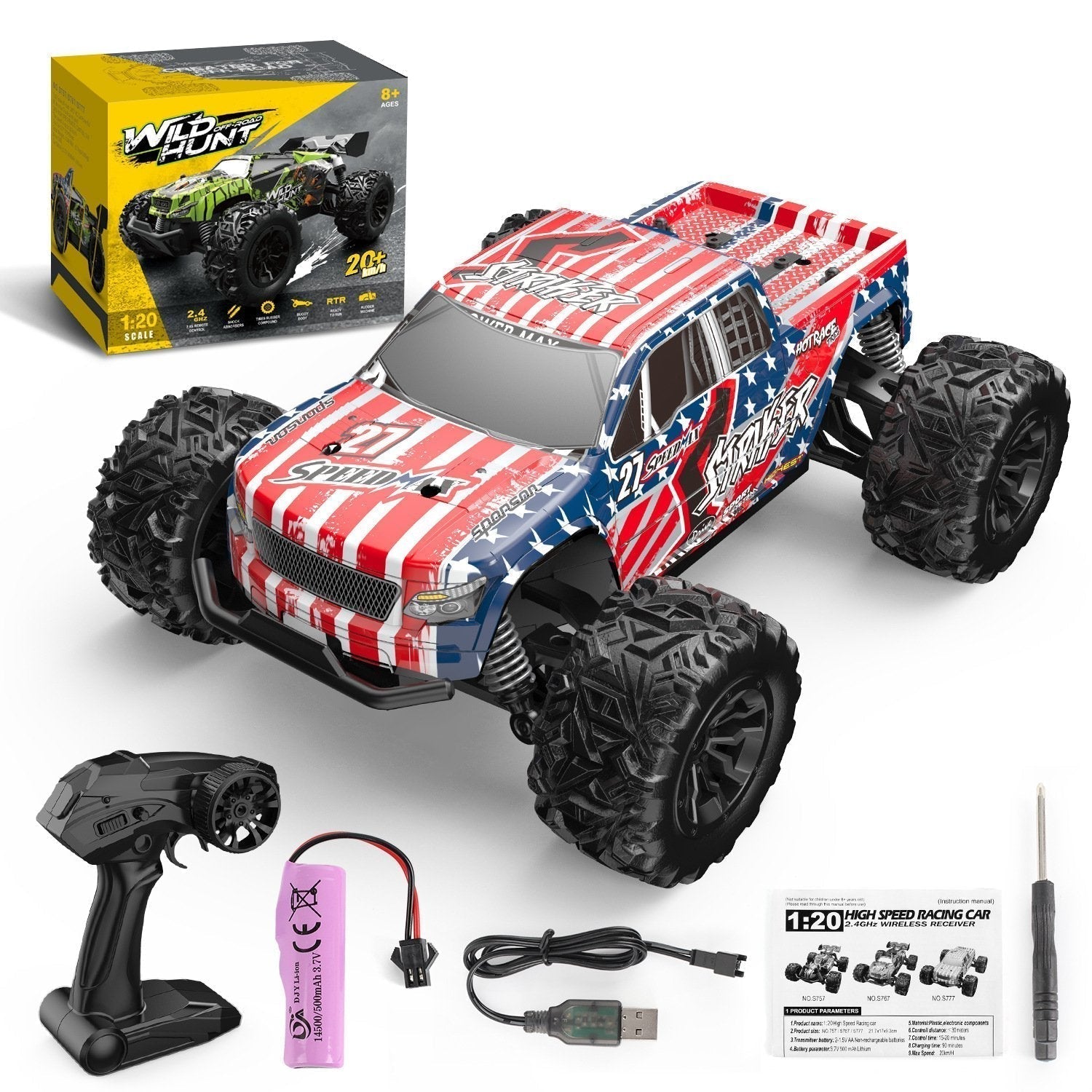 Professional children's remote-controlled cars and toys
