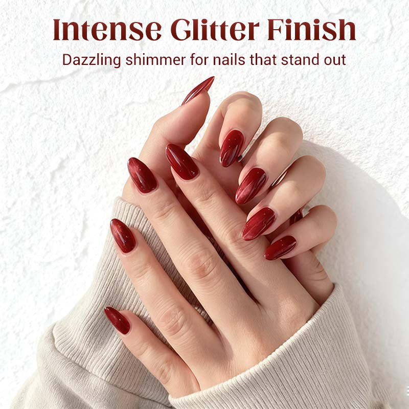 Sparkling Cat-Eye Gel Polish