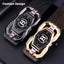 Leather belt for men with elegant crocodile leather pattern, with automatic buckle and made of cowhide