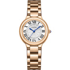 Luminous Ladies Steel Strap Waterproof Quartz Watch