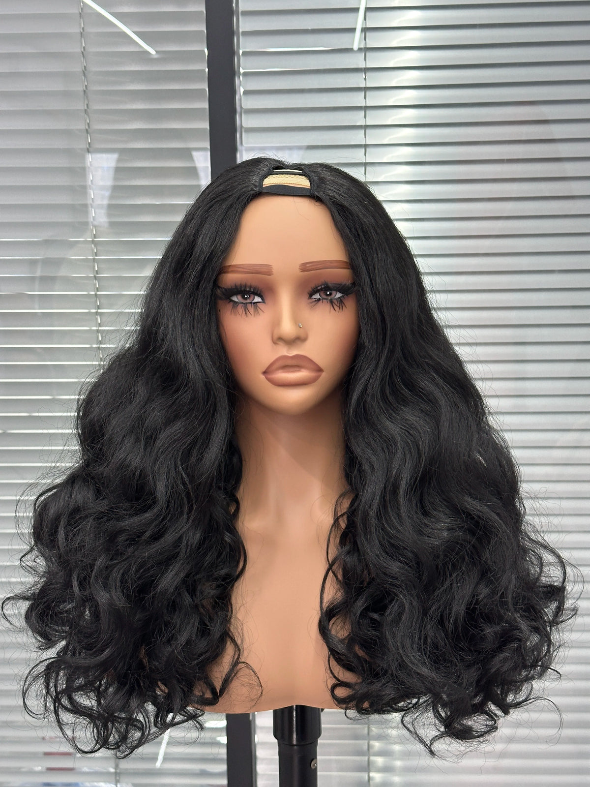 V-Part Yaki Loose Wave Glueless Wig