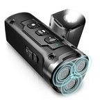 Triple-Emitter Ultrasonic Dog Bark Deterrent