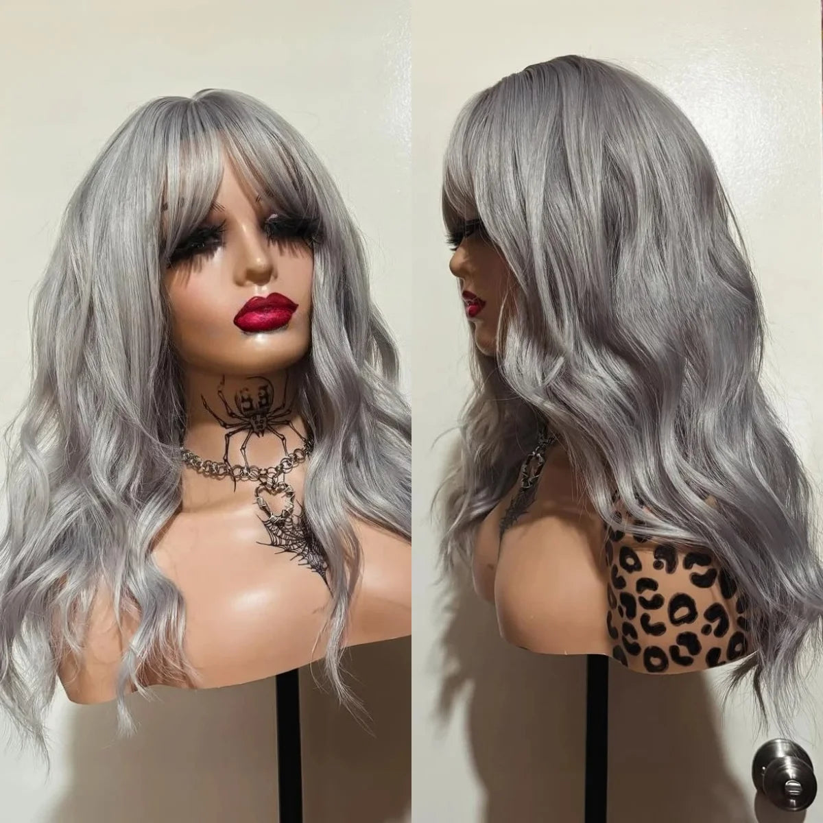 Body Wave Lace Front Wig with Bangs