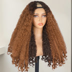 V-Part Yaki Loose Wave Glueless Wig