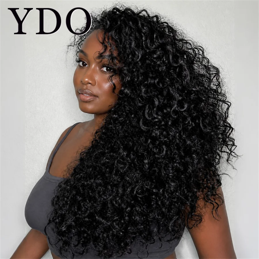 Indian Curly 3-in-1 Flip-Over Half Wig