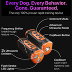 Triple-Emitter Ultrasonic Dog Bark Deterrent