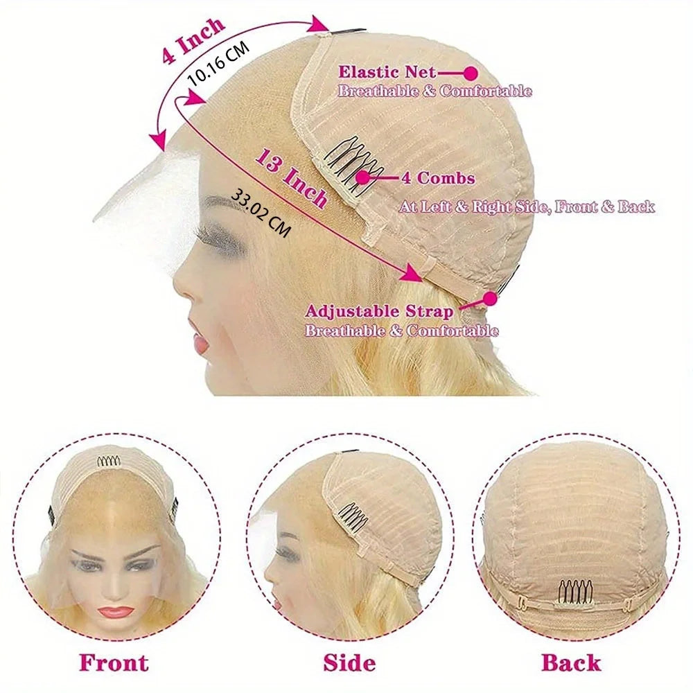613 Blonde Body Wave HD Lace Front Wig