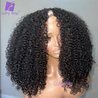 Tight Afro Kinky Curly V-Part Wig