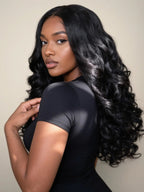 V-Part Yaki Loose Wave Glueless Wig
