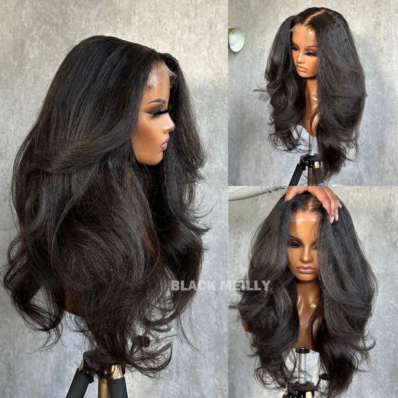 Silk Base Yaki Wave Lace Wig