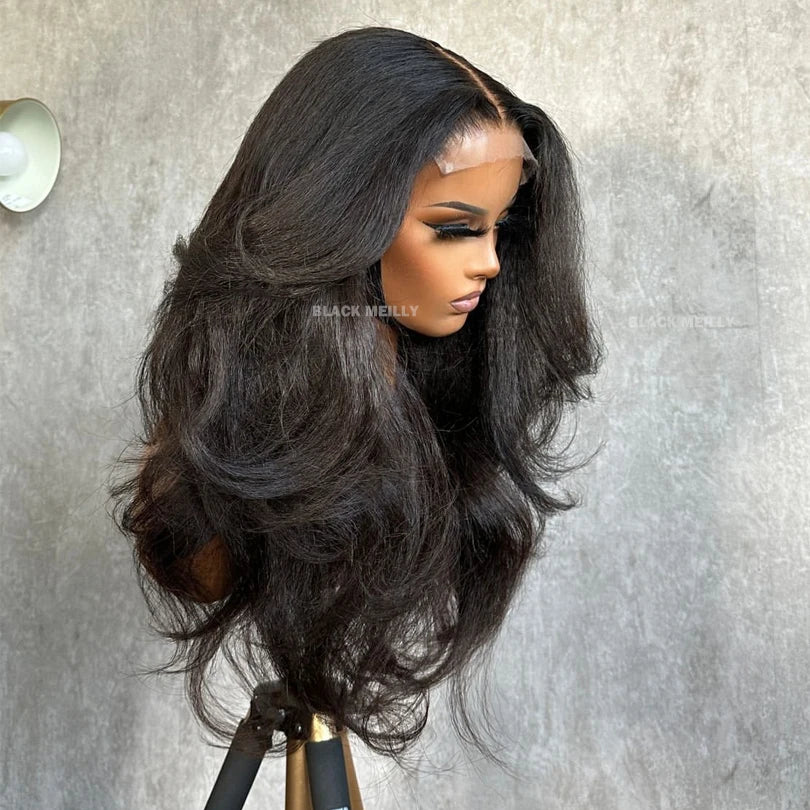 Silk Base Yaki Wave Lace Wig