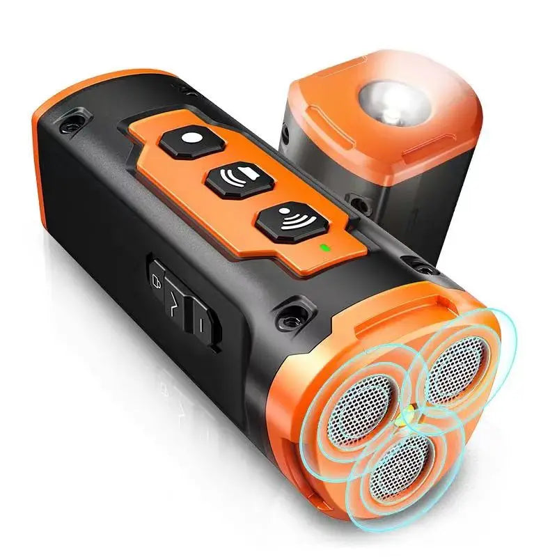 Triple-Emitter Ultrasonic Dog Bark Deterrent
