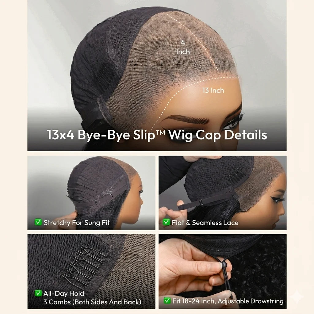 2-in-1 Straight to Wave Glueless Wig