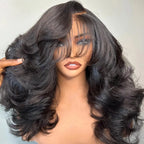 Body Wave Lace Front Wig with Bangs