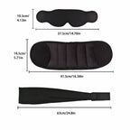 Ergonomic Airplane Headrest and Body Sling Kit