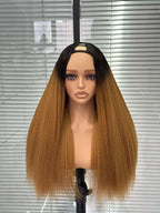V-Part Yaki Loose Wave Glueless Wig