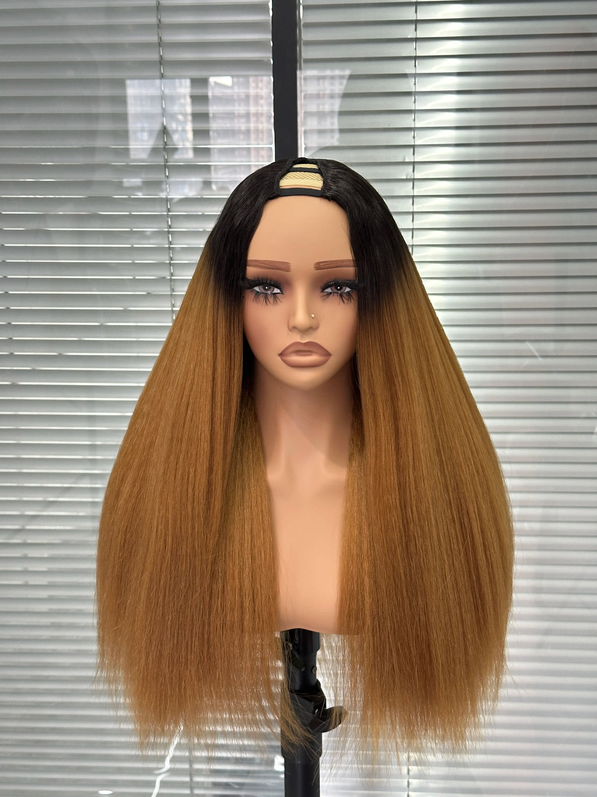 V-Part Yaki Loose Wave Glueless Wig
