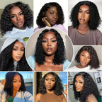Deep Wave Glueless Short Bob Wig